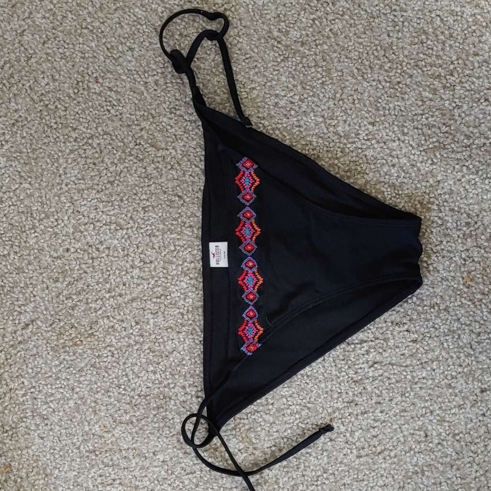 Hollister embroidered bikini bottom